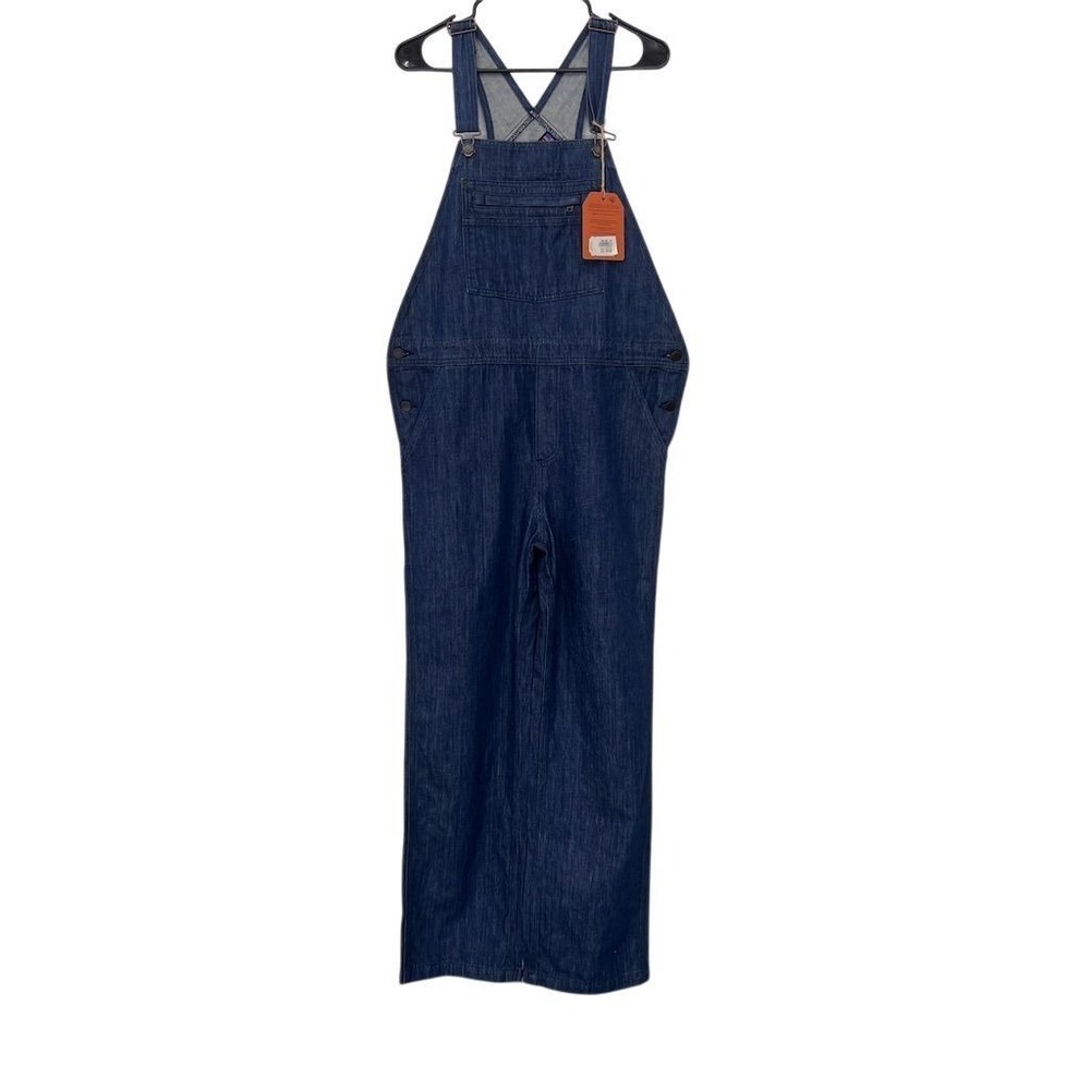 Patagonia Dark Blue Denim Overalls Jumpsuit